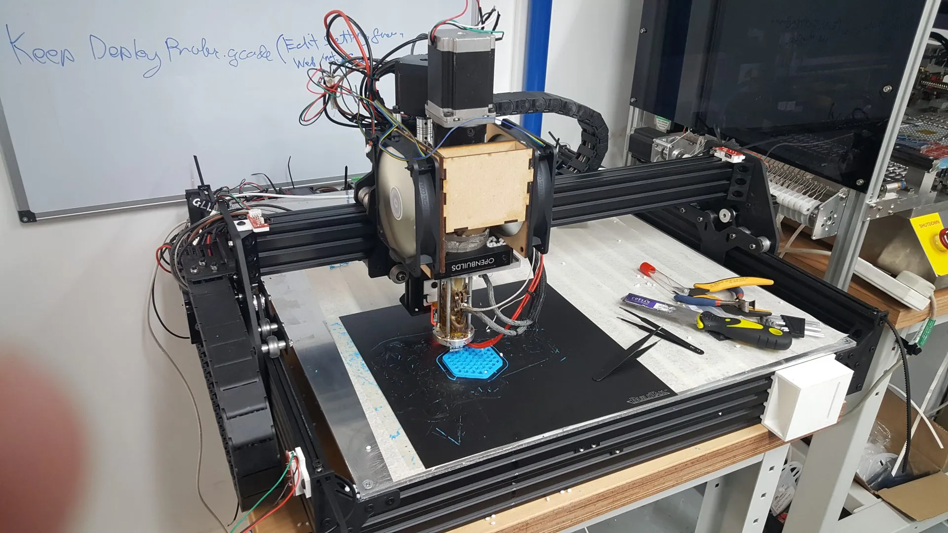 Granule-fed 3D printer