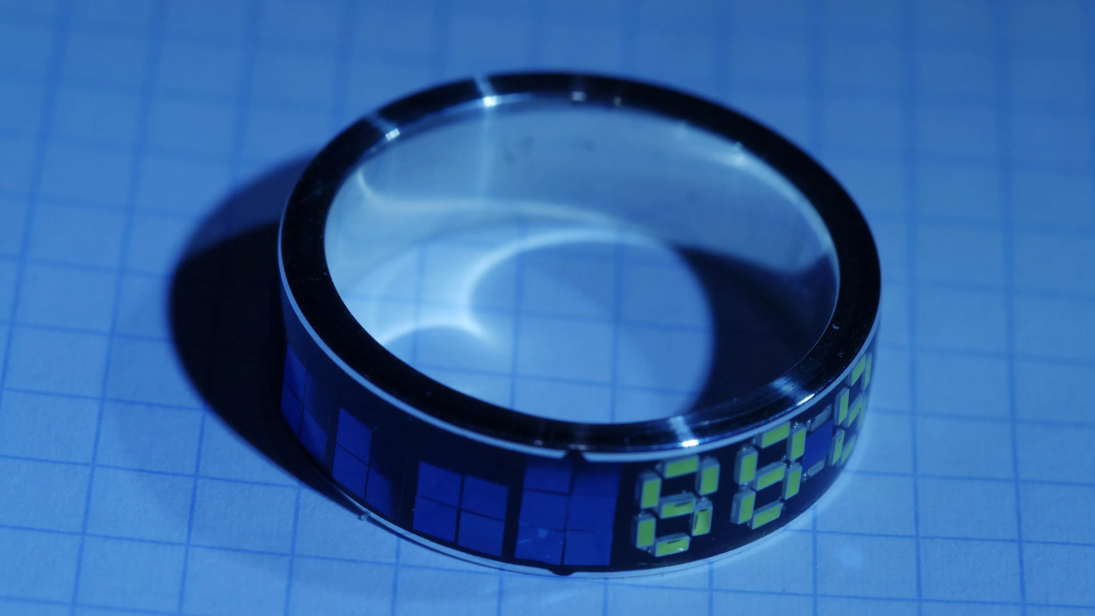 The Digit Watch — solar/display junction