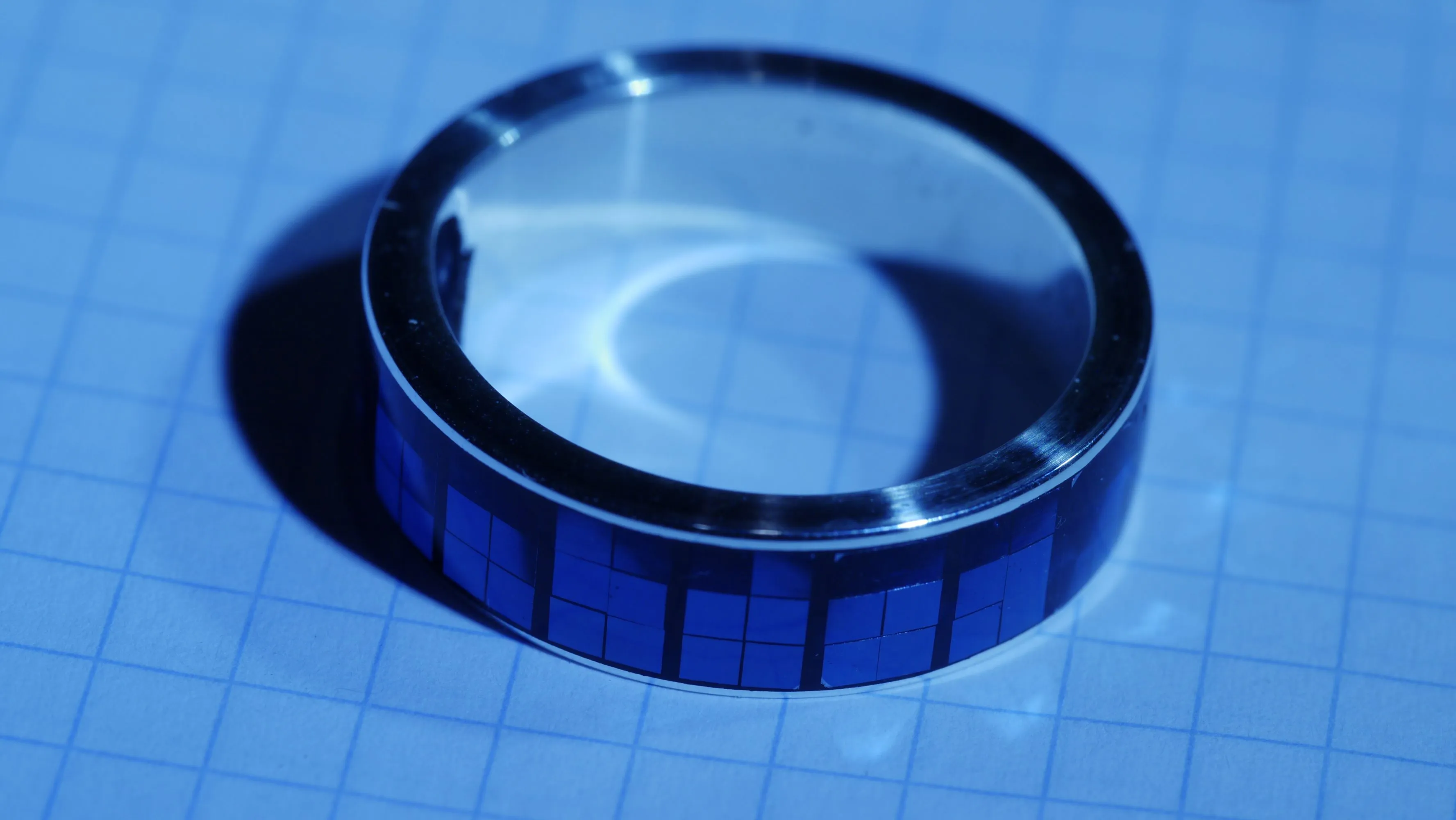 The Digit Watch — solar panel side